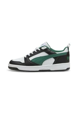 Puma Rebound V6 Low Unisex Spor Ayakkabı 39232823-Beyaz-Yeşil