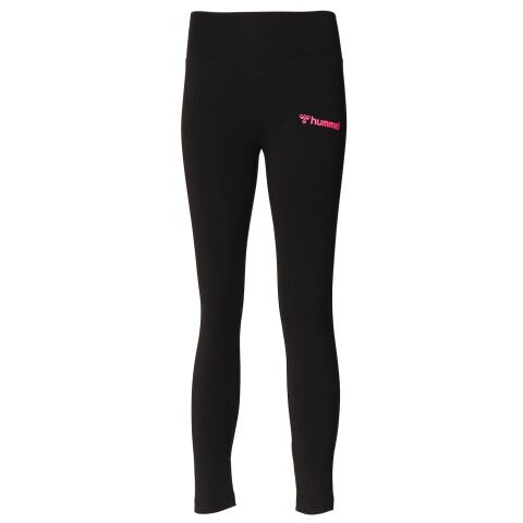 Hummel Hmlbelle Kız Çocuk Tayt - Siyah-Pembe - 931594-9850