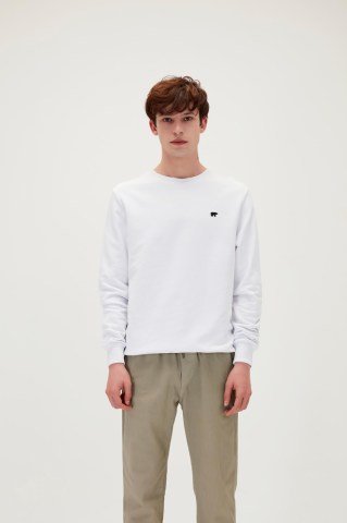 Bad Bear Presage Erkek Sweatshirt Beyaz