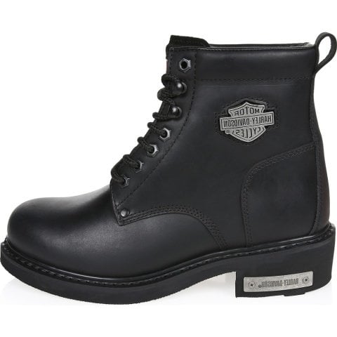 Harley Davidson Erkek Gibson Siyah  Hakiki Deri Bot 025M100109