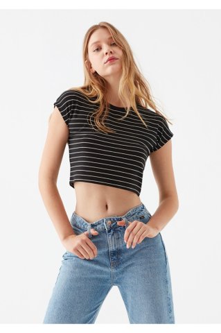 Mavi Kadın Siyah T-Shirt 168382-900