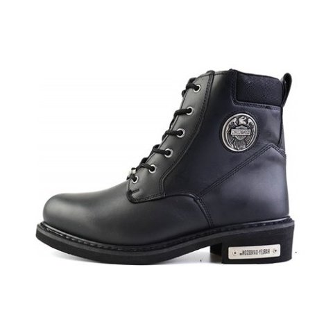 Harley Davidson Erkek Jim Siyah  Hakiki Deri Bot 025M100109