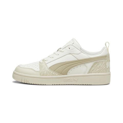 Puma Rebound v6 Low Animal Fever Warm Unisex 39747601 - Beyaz
