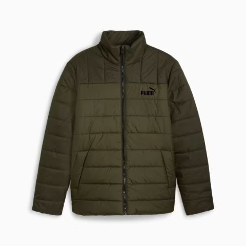 Puma Erkek Mont ESS+ Padded Jacket Koyu Yeşil - 84934970