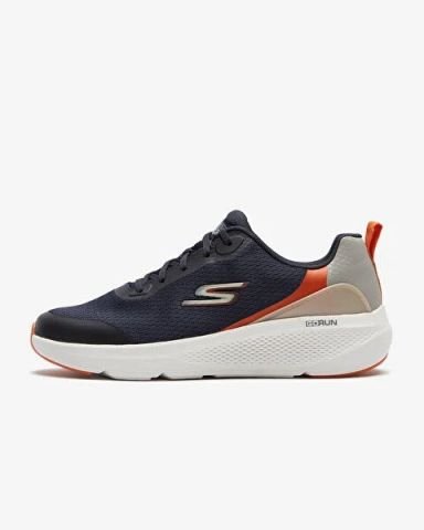 Skechers Go Run Elevate - Orbiter Erkek Spor Ayakkabı Lacivert-Turuncu-220189 NVOR