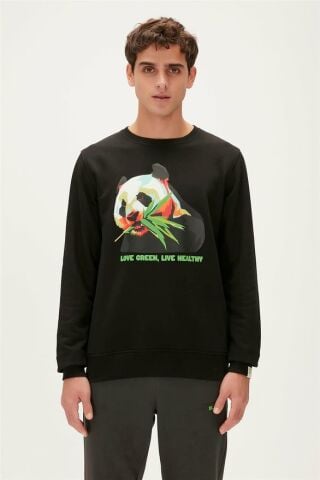 Bad Bear Erkek Sweatshirt Siyah-23.02.12.031-