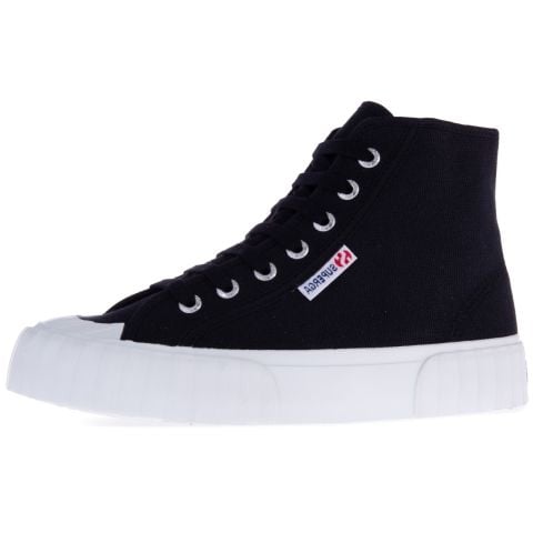 Superga Strıpe Kadın Boğazlı Sneaker-Siyah S112I9W 2696