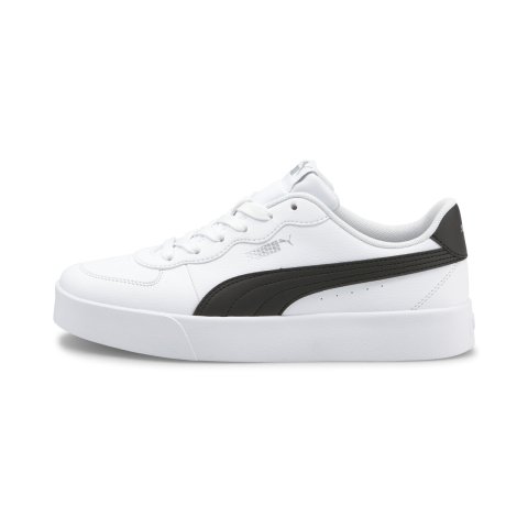 Puma Kadın Sky Clean Spor Ayakkabı Beyaz-Siyah 38014704