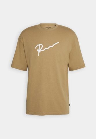 Jack&Jones Jprblahugo Erkek Sırt Baskılı Tişört-12238041