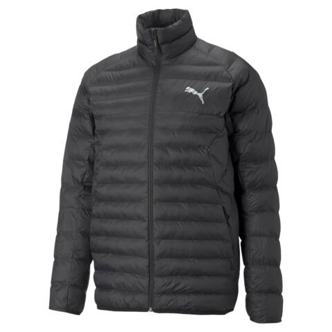 Puma PackLITE Primaloft Erkek Şişme Mont Siyah 84935601