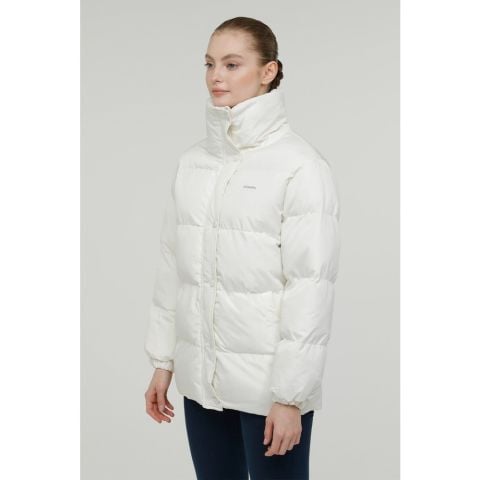 Kinetix  Serena Coat 2pr Kadın Uzun Kaban W-SN2060-Vanilya