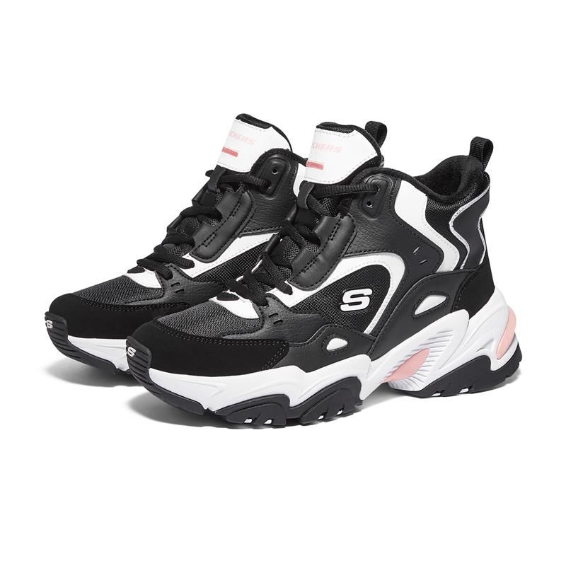 Skechers Stamina V2 Kad n Outdoor Ayakkab Siyah Beyaz 167270 BKW