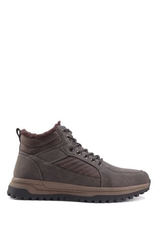 Lumberjack INT1123K086-KRK Erkek Kürklü Bot Kahverengi