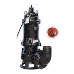 WQ 65-12-5.5 QG Parçalıyıcılı Atık Su Pompası 7,5 HP Trifaze