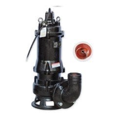 WQ 85-13-7.5 QG Parçalıyıcılı Atık Su Pompası 10 HP Trifaze