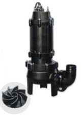 100U 47,5 Parçalıyıcılı Atık Su Pompası 10 HP Trifaze