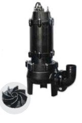 100U 411 Parçalıyıcılı Atık Su Pompası 15 HP Trifaze