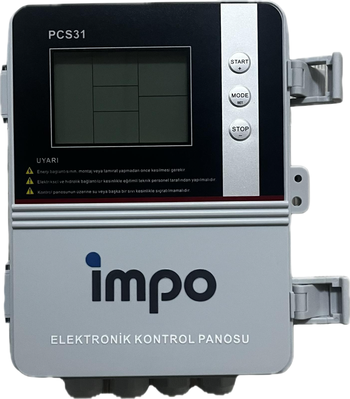 PCS31 1 HP-5,5 HP (0,75-4 Kw) Trifaze Elektronik Pano Tekli