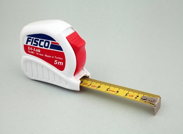 FISCO TRI-LOK 5m/25mm Şerit Metre