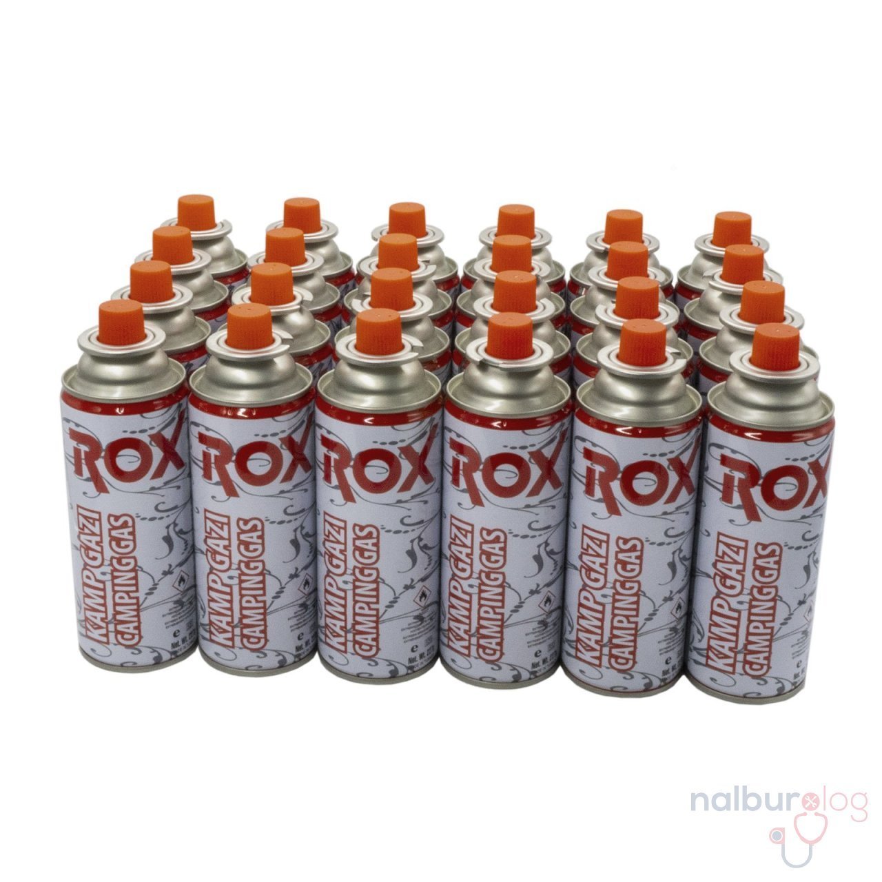 ROX Kamp Ocak Gazı Valfli Kartuş 227gr - 24 Adet