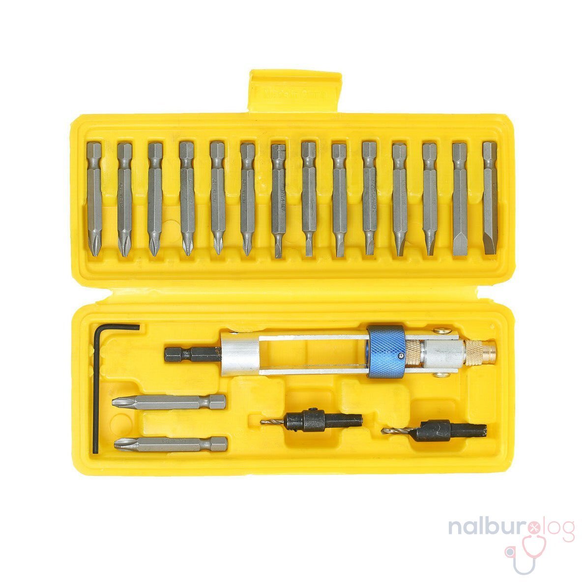 Rox Wood 0119 Pratik Delme Vidalama Kılavuz Bits Seti - 20 Parça