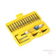 Rox Wood 0119 Pratik Delme Vidalama Kılavuz Bits Seti - 20 Parça