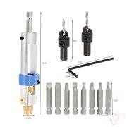 Rox Wood 0119 Pratik Delme Vidalama Kılavuz Bits Seti - 20 Parça