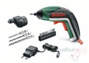 BOSCH IXO V Şarjlı Vidalama 3.6 Volt & Delme Adaptörlü Set
