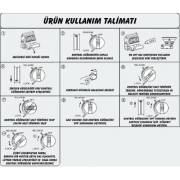 Nurgaz NG 506 Kartuşlu Portatif Kamp Soba