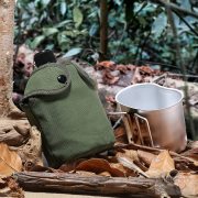 Rox Camping 0144 Taşıma Kılıflı Alüminyum Matara Kap Seti