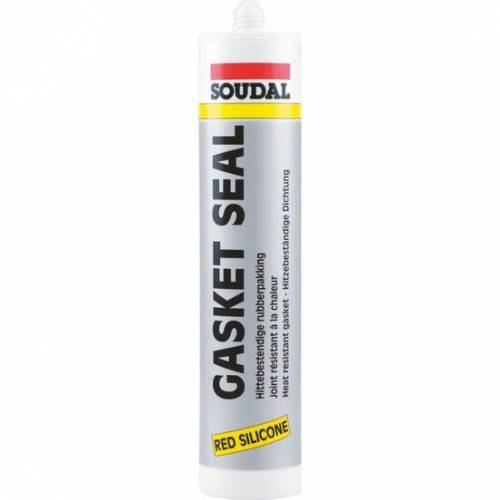 Soudal Gasket Seal Isı Silikonu Kırmızı 310 ml