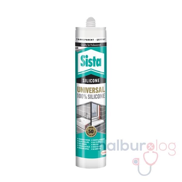 Sista Beyaz Silikon 280 ml