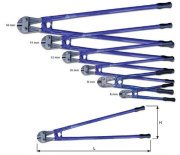 YAKAR 12mm Kollu Makas