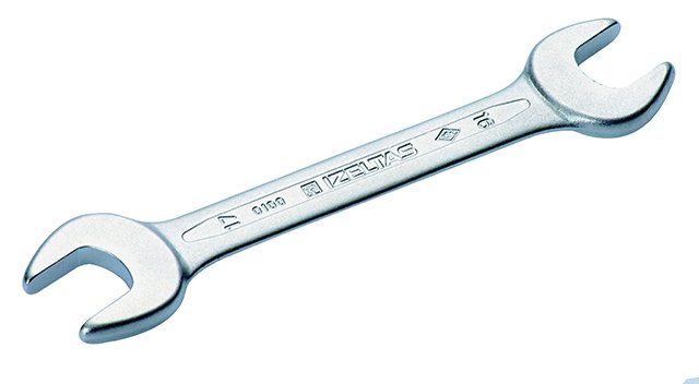 İZELTAŞ 14x17 mm İki Ağız Anahtar Kısa Boy