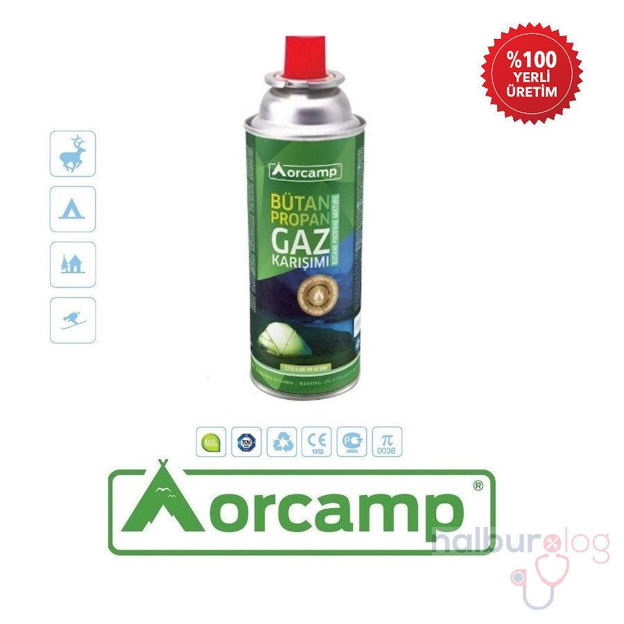 Orcamp Valfli Kamp Kartuşu – 227 Gr.