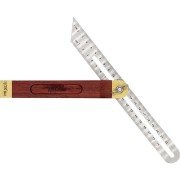 ROX Wood 15399001-7 7'' Gül Ağacı Ayarlı Marangoz Gönye 22 cm