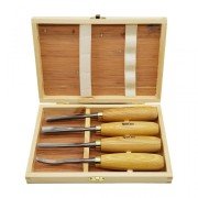 ROX WOOD 12 PARÇA TOKMAK TİP AHŞAP OYMA SETİ