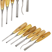 ROX Wood 9092 Ahşap Oyma Iskarpela Seti 12 Parça Ahşap Kutulu