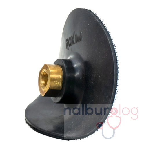 Rox Wood 0183 Esnek Cırt Zımpara Taban 115 mm (M14)