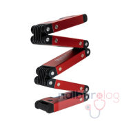 Rox 0176 Mıknatıslı Alüminyum Katlanır Su Terazisi 70 cm