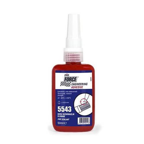 EMS Force 5543 Sıvı Conta 50 ml / Dişli Boru Sızdırmazlık Conta Sıvı Teflon