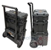 Keter 17212618 Pro Gear ROC 3 Katlı Tekerlekli Takım Çantası