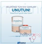 Bianca Maximo Solvent Bazlı İpek Mat Sıvı Cam 500 Ml