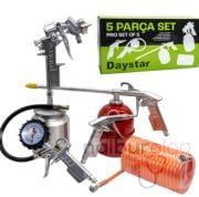 Daystar 1533450102 Havalı Alet ve Aksesuar Seti 5 Parça