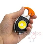 Rox 0230 Outdoor Çok Fonksiyonlu Anahtarlık Şarjlı Led Fener 500 Lümen