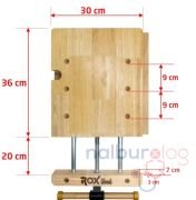 Rox Wood 0274 Tezgah Üzeri Mengeneli Ahşap Çalışma Tezgahı
