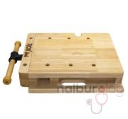 Rox Wood 0274 Tezgah Üzeri Mengeneli Ahşap Çalışma Tezgahı