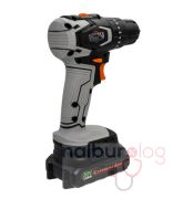 Max Extra MX1830 Çift Akü Kömürsüz Darbeli Matkap 20V 1.5Ah