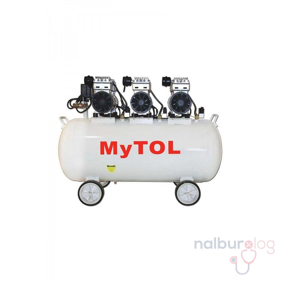 Mytol EBV100B 100 Litre Sessiz Kompresör 3Hp