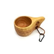 Rox Wood 001 Desenli  Kuksa Ahşap Bardak